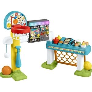 Fisher-Price Laugh & Learn 4-in-1 Game Experience Toddler Sports Toy